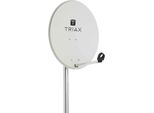 Antenna Triax Offset, Acciaio, 65 X 58 Cm, Grigio Chiaro