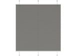 Vidaxl Tenda Plissettata Antracite 120X100 Cm Larghezza Del Tessuto 119,4 Cm Poliestere