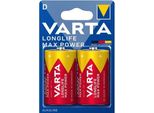 Varta 4720101422 Varta Batteria Alcalina Longlife Max Power, Mono (D)