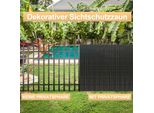 Jopassy Pvc Privacy Schermo Mat Privacy Recinzione Balcone Frangivento Privacy Schermo Per Recinzione Grigio 140X1000Cm