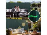 Jayseuw Pvc Privacy Schermo Mat Privacy Recinzione Balcone Frangivento Privacy Schermo Per Recinzione Verde 140X300Cm