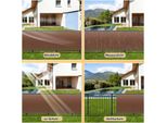 Jayseuw Pvc Privacy Schermo Mat Privacy Recinzione Balcone Frangivento Privacy Schermo Per Recinzione Marrone 160X1000Cm