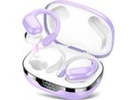Bluetooth 5.3 Senza Fili, Cuffie Senza Fili Da 60 Ore Con Bassi Profondi, Cuffie In Ear Con 4 Enc Clear Mic, Auricolari Impermeabili IPX7 Con Gancio Per L'orecchio