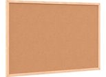 Vidaxl Lavagna In Sughero Con Cornice In Legno Di Pino Massiccio 60 X 40 Cm