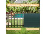 Clanmacy Pvc Privacy Schermo Mat Privacy Recinzione Balcone Frangivento Privacy Schermo Per Recinzione Verde 140X1000Cm