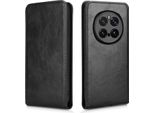 Per Honor Magic 7 Pro Custodia Magnetica Verticale A Libro In Pelle Finta Per Cellulare Nero