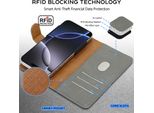 Cadorabo Cover Per Lg Spirit Custodia Per Cellulare In Grigio Con Slot Per Schede, 360 Gradi Di Copertura Protettiva Per Flip- Flip Case Book Cover Custodia Per Cellulare In Finto Cuoio