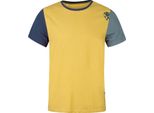 Rafiki Granite T-Shirt A Maniche Corte Giallo L Uomo Giallo L