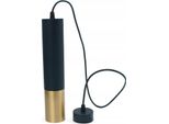 Lampada A Sospensione Circus GU10 Nera E Oro ID-6029 Idealed