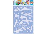 Koh Stencil - Stencil Per Pittura 18,5X26,5 Cm Skateboard