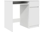 Vidaxl Scrivania Bianca 86X49X76 Cm Materiale A Base Di Legno