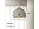 Lampada A Sospensione, Lunghezza Regolabile, Design A Risparmio Energetico, Luce Calda, Bianco-D45Cm