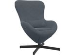 Vidaxl Sedia Egg Grigio Scuro 63 X 73 X 90 Cm Velluto