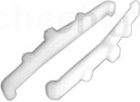 Schulte Evoline Guida 90.494 Coppia Plastica Bianca Per Port Cuisine
