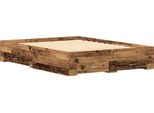 Vidaxl Struttura Letto Con Cassetti In Legno Di Recupero 135 X 190 Cm Materiale A Base Di Legno