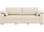 Vidaxl Divano Beige 219 X 80 X 82 Cm Tessuto Misto Lino