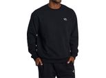 Rvca Va Essential Felpa Nero S Uomo Nero S