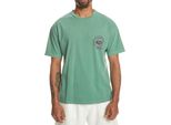 T-Shirt Quiksilver Achance A Maniche Corte Verde L Uomo Verde L
