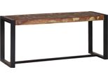 Vidaxl Panca Multicolore 100 X 35 X 45 Cm In Legno Massiccio Di Recupero