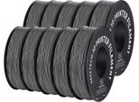 Filamento Per Stampante 3D In Tpu, Diametro 1,75 Mm, Peso 1 Kg, Grigio