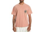 Maglietta Quiksilver Achance Kurzarm Arancione M Mann Arancione M