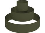 Vidaxl Fioriera Da Giardino Verde Oliva 90 X 90 X 20 Cm