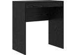 Vidaxl Scrivania In Rovere Nero 70 X 40 X 76 Cm Materiale A Base Di Legno