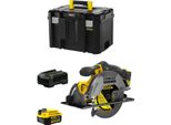 Sega Circolare Portatile Stanley Fatmax SFMCS500M1T (1 X 4,0 Ah + Caricatore + Tstak Vi)