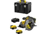 Sega Circolare Portatile Stanley Fatmax SFMCS500M2T (2 X 4,0 Ah + Caricatore + Tstak Vi)