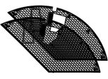Mvtek 24'' Coprigonna Argento Argento Taglia Unica