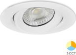 Braytron Led Faretto Da Incasso Orientabile 10W 3CCT Commutabile Faretto Da Soffitto Faretto Da Incasso