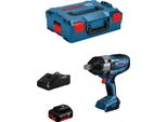 Avvitatore A Impulsi Bosch Gds 18V-1050 H (1 X 5,0 Ah + GAL18V-40 + L-Boxx 136)