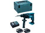 Trapano A Percussione Makita DHR165RTJ (2 X 5,0 Ah + DC18RC + Makpac 3)
