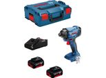 Avvitatore A Impulsi Bosch Gdr 18V-160 (2 X 5,0 Ah + GAL18V-40 + L-Boxx 136)