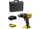 Trapano A Percussione Stanley Fatmax SFMCD721D1K (1 X 2,0 Ah + Caricabatterie + Custodia)