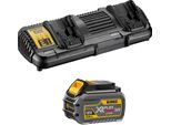 Set Di Alimentazione Dewalt Flexvolt DCB132T1 (1 X 54V/18V 6,0 Ah + DCB132)