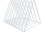 Sistema Di Archiviazione Lp - Bianco - Armadio Lp - Supporto Lp - Scaffale Per Lp - Organizer Per Dischi A Lunga Durata - Sistema Di Archiviazione Lp