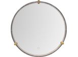 Specchio Da Bagno Rotondo Con Illuminazione A Led 24W D2532 Zuma Line