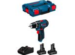 Trapano Avvitatore Bosch Gsr 12V-15 (2 X 6,0 Ah + GAL12V-40 + L-Boxx 102)