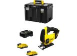Seghetto Alternativo Stanley Fatmax SFMCS600D2T (2 X 2,0 Ah + Caricabatterie + Tstak Vi)