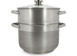 Couscoussier - Menastyl - 4615450 - Acciaio Inox - 10 Litri - Adatto A Tutti I Tipi Di Fornelli, Compresi Quelli A Induzione