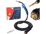 Techkar MB15 Torcia Per Saldatura Mig Mag 5M Con Attacco Europeo Ugello 0,8