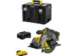 Sega Circolare Portatile Stanley Fatmax SFMCS500D1T (1 X 2,0 Ah + Caricatore + Tstak Vi)