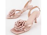 Sandalo Montevita Con Tacco Firenze Rosa