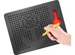 Lavagna Magnetica Per Bambini Da 3 Anni, Lavagna, Scrittura Magica, Pulire, Scrivere, Giocattolo Educativo (Piccolo, Nero)