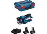 Hobel Bosch Gho 12V-20 (2 X 6,0 Ah + GAL12V-40 + L-Boxx 136)