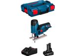 Seghetto Alternativo Bosch Gst 12V-70 (1 X 6,0 Ah + GAL12V-40 + L-Boxx 102)