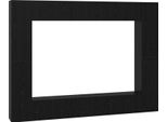 Vidaxl Mobile Tv 10 Pezzi Effetto Rovere Nero 30,5 X 30 X 90 Cm