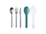 Besteck-Set MEPAL Besteck-Set Ellipse, blau (nordic grün), Essbesteck-Sets