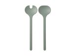 Besteck-Set MEPAL Salatbesteck Silueta, grün (nordic sage), Essbesteck-Sets